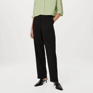 Frank and Oak - Jane Straight Pant (Black) - Size 4